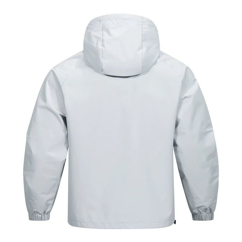 Softshell Jacke Herren mit Kapuze | Anorak-Style & Sichere Reißverschluss-Tasche