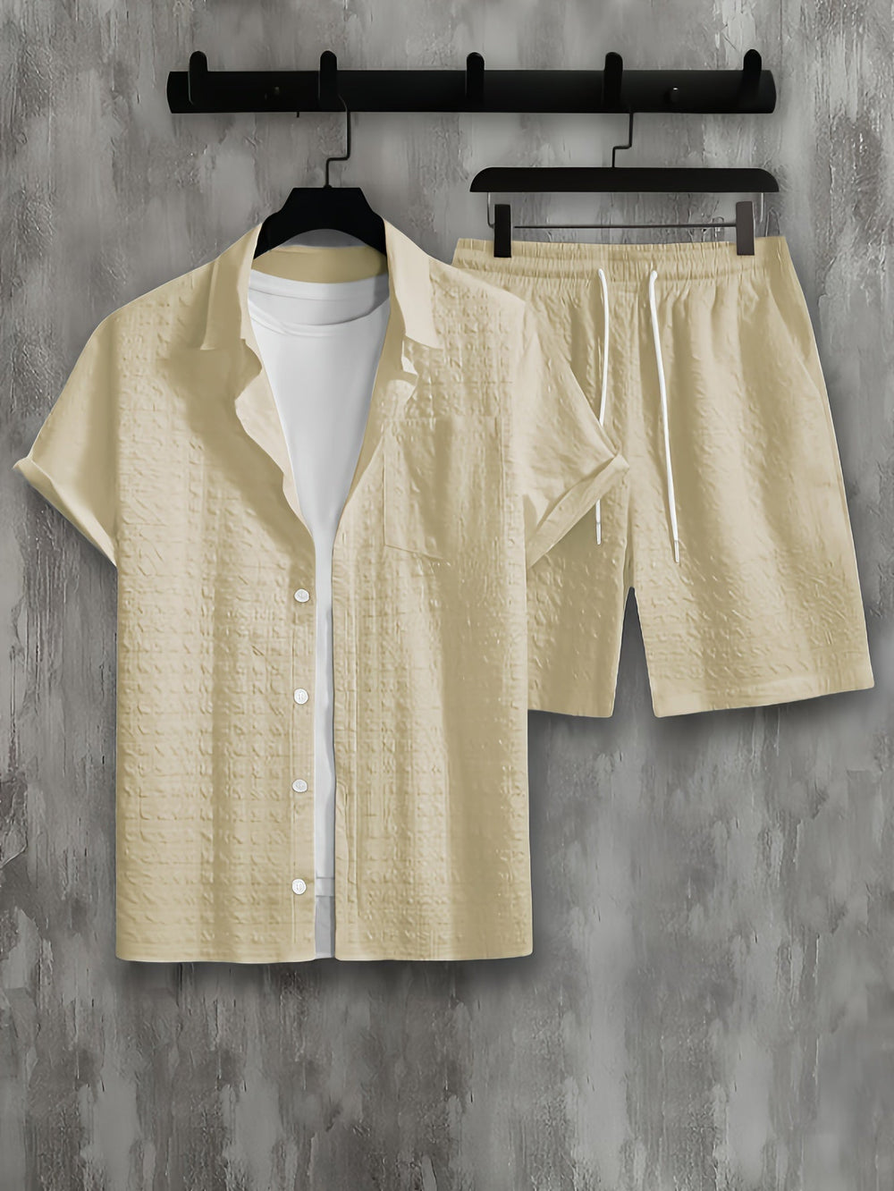 Sommer Set Herren | Strukturiert & Lässig