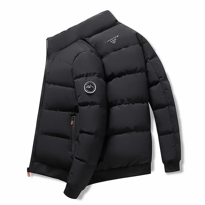 Steppjacke Herren | Übergangsjacke Herren | Stehkragen-Windschutz & Wärmekomfort