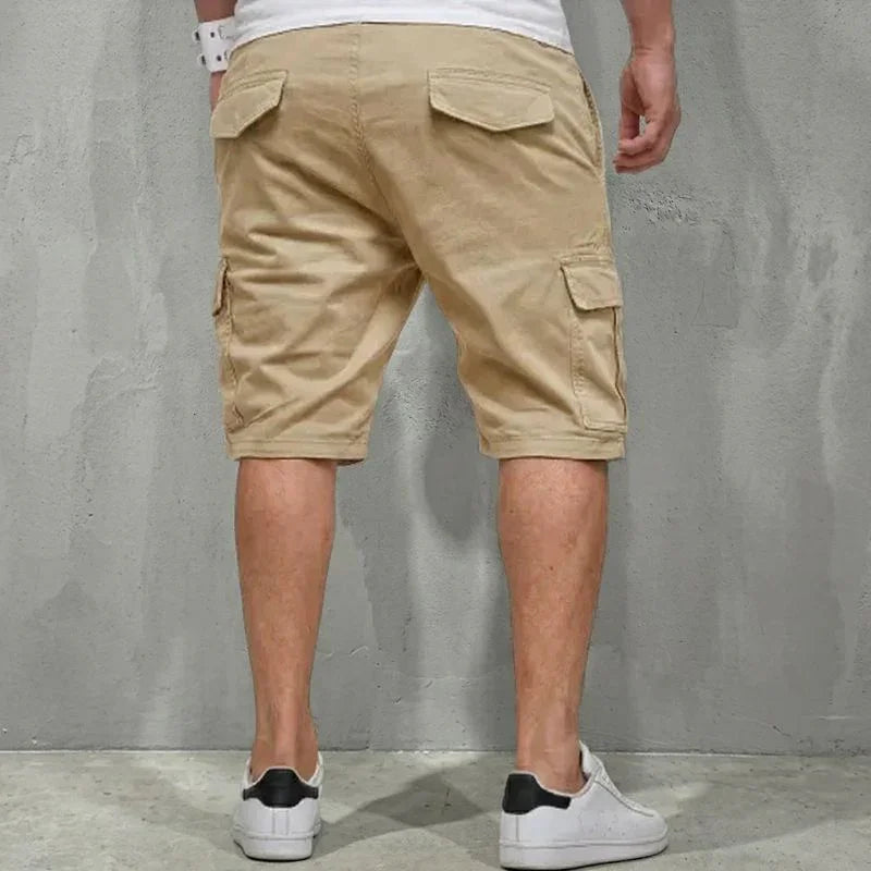 Liam™ Shorts aus Premium-Twill mit großzügigen Cargotaschen