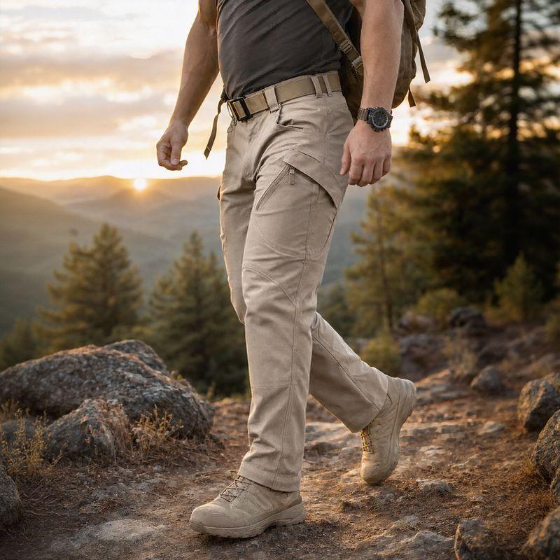 Nolan™ Taktikhose aus strapazierfähigem, wasserdichtem Twill mit zahlreichen Taschen