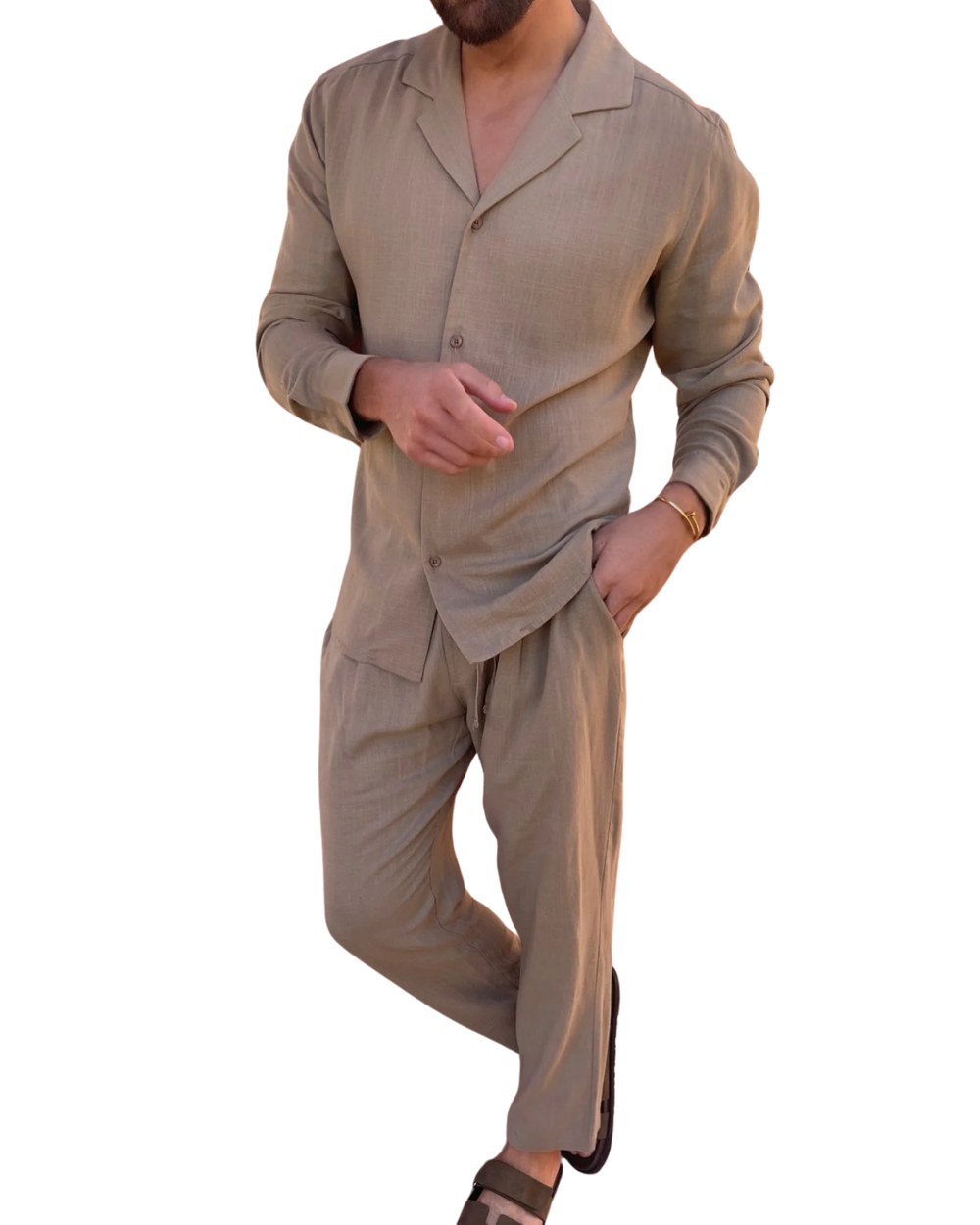 Elio | Elegantes Leinen-Set