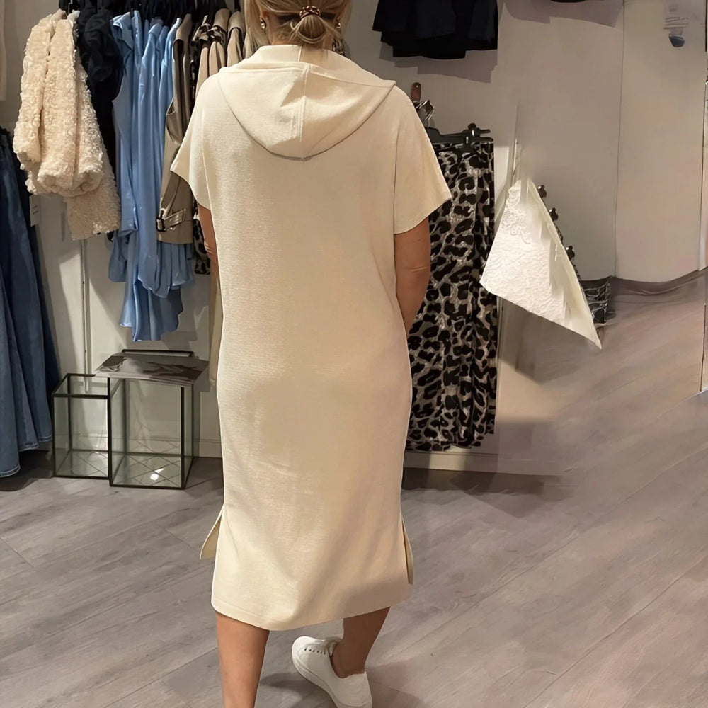 Nora™ Kleid mit Kapuze und funktionaler Fronttasche