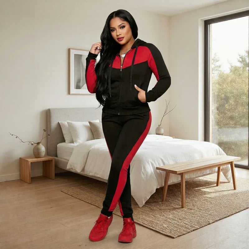 Prisma™-Set mit Sportjacke und formendem Look