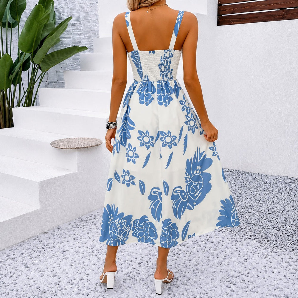 Rosalie™ Kleid aus Premium-Viskose mit Blumenmuster