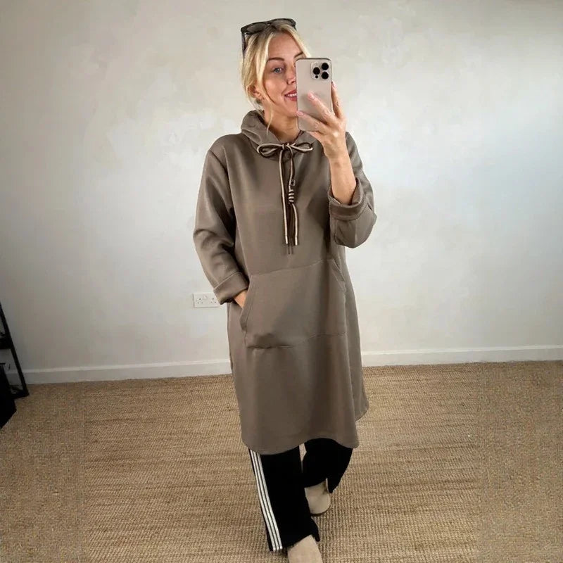 Dalen™ Hoodie im Kleidstil mit Urbanem Design