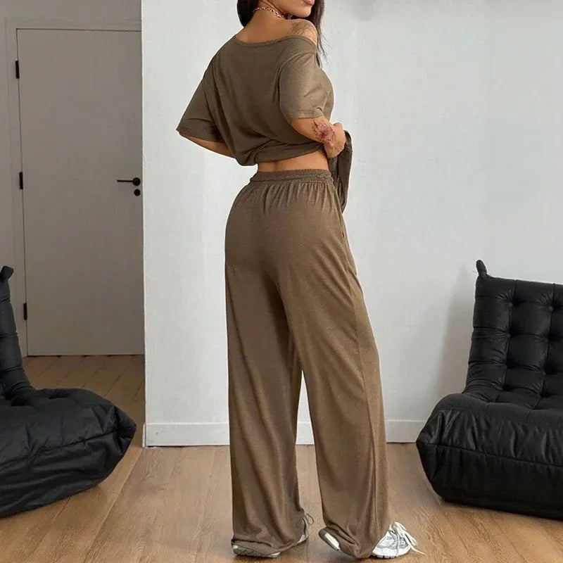Belmara™ Set mit Lockerem Schnitt und Verstellbarer Taille