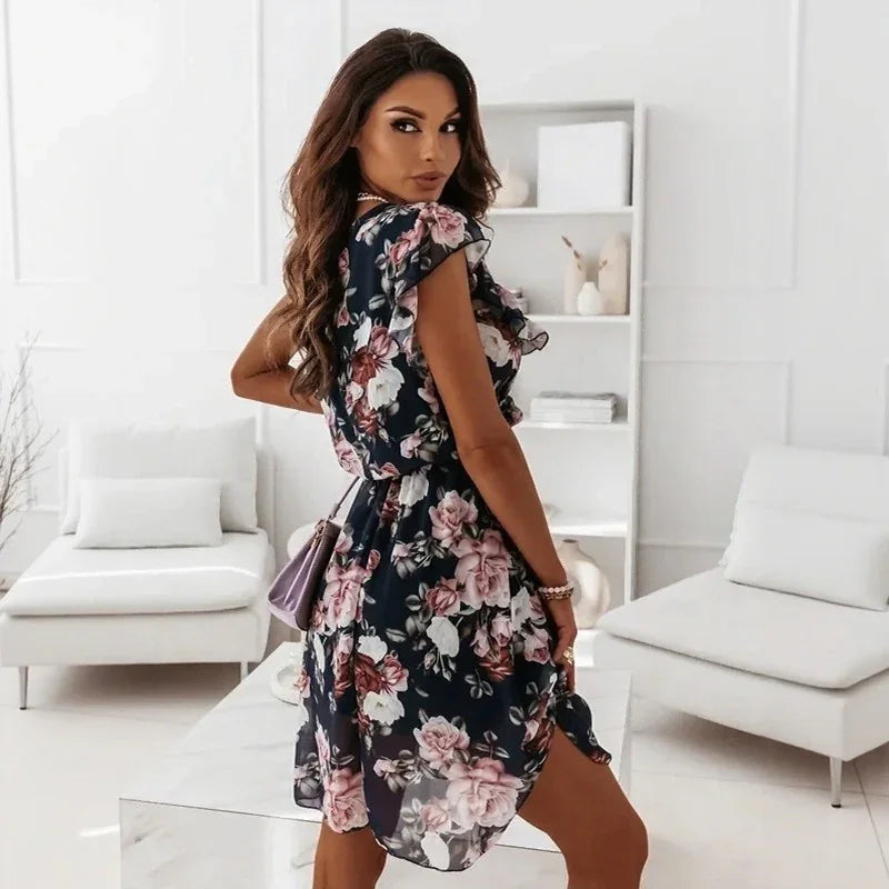 Serenelle™ Kleid mit Floraler Eleganz und Sofistischem Charme