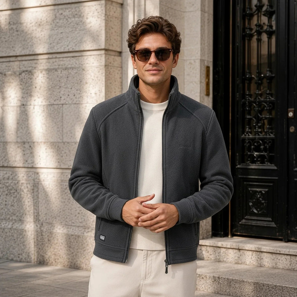 Arven™ Jacke Mit Hohem Kragen Und Lässiger Eleganz
