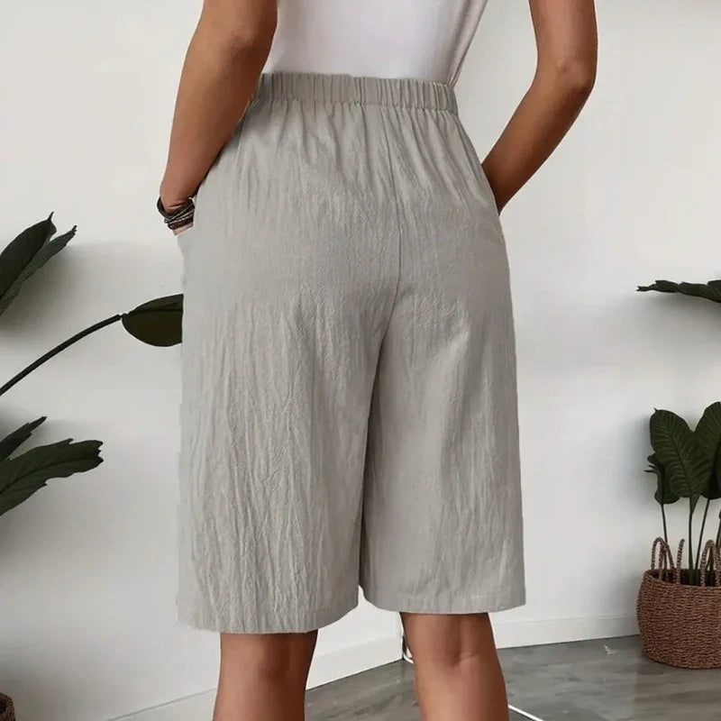 Celenne™ Skort aus Leinen-Baumwolle mit Premium-Komfort