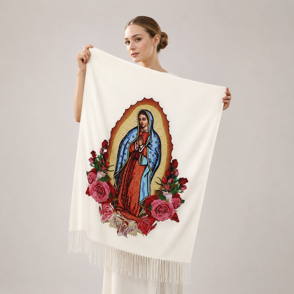 🔥 1+1 GRATIS – Guadalupe™ Kaschmirschal mit Handwerklicher Verarbeitung und Feinen Fransen