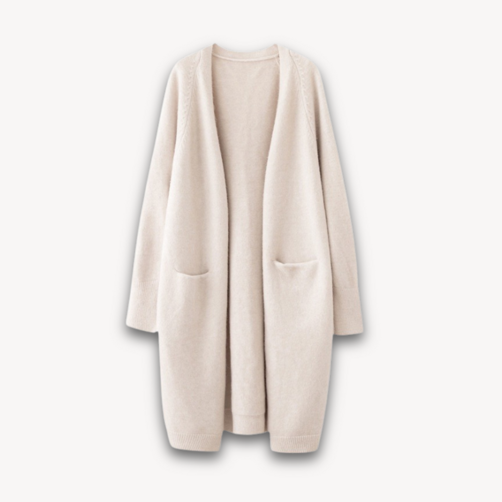Sabine | Damen Offener Langcardigan Stil