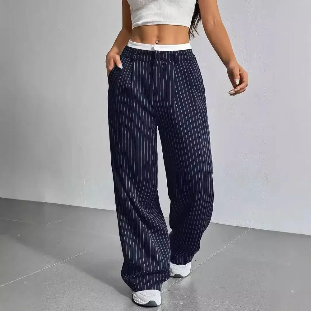 Damen Oslo Hose mit drapiertem Schnitt