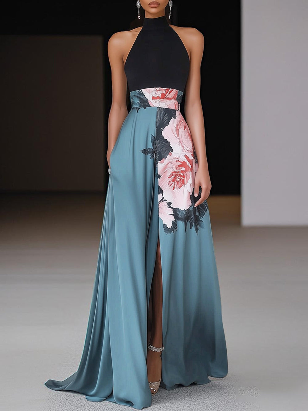 Janelle – Elegantes Damen Maxikleid