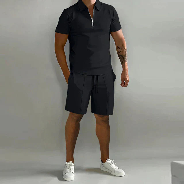 Magnus | Herren Polo Shorts Set