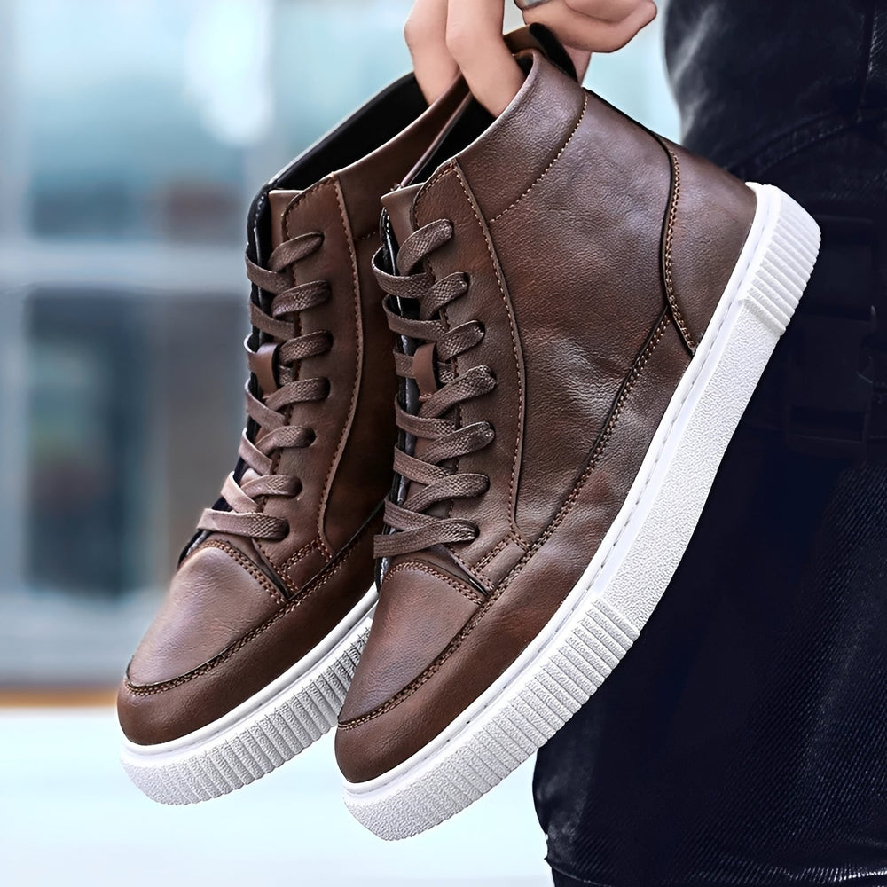 Albert - Eleganter Herren-High-Top-Sneaker