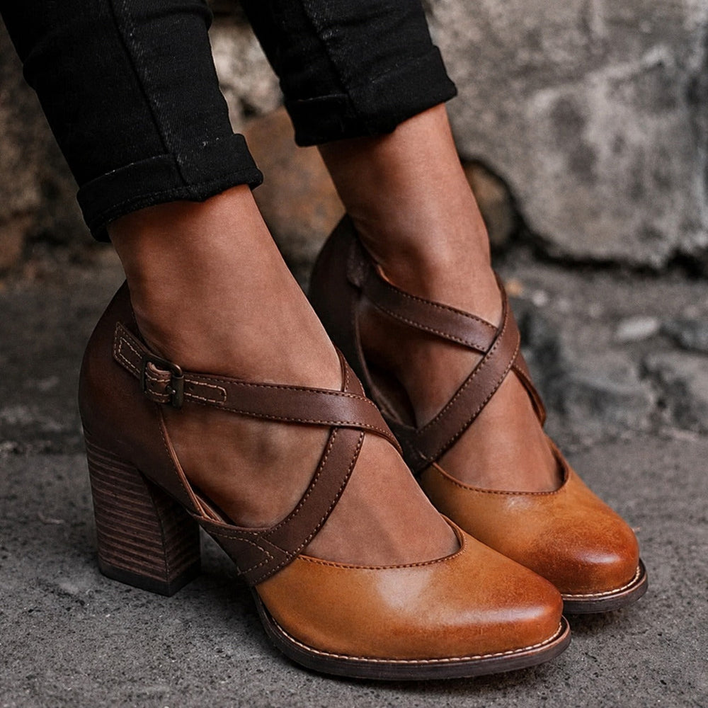Miley - Stilvolle Damenclogs mit Absatz