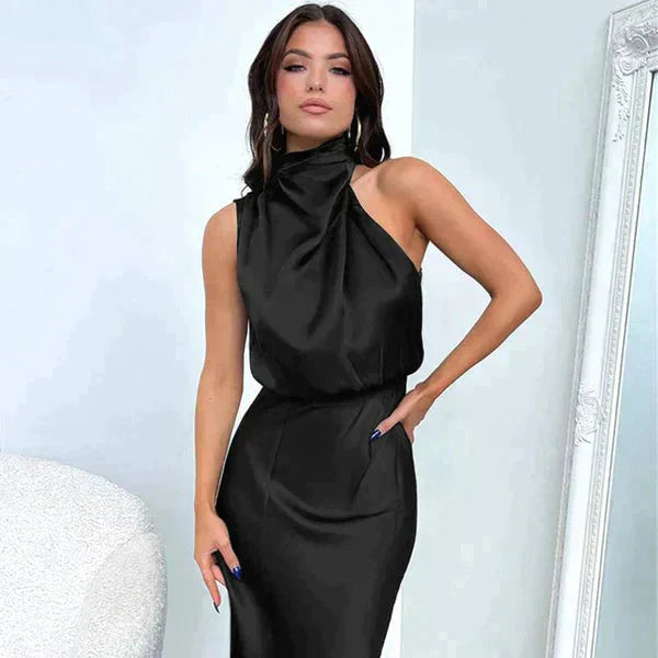 Cocktailkleid Damen Off-Shoulder Maxi Bodycon