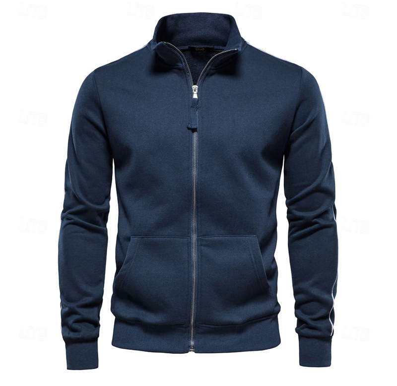 Aurelius | Herren Sweatjacke mit Stehkragen