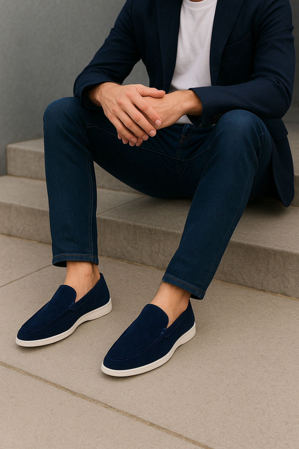 Gerhard | Herren Wildleder Loafer Schick Komfort Elegant