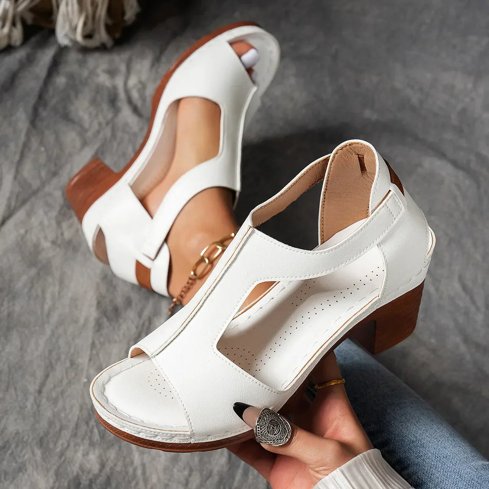 Pennylane | Orthopädische Damen Sandalen Blockabsatz