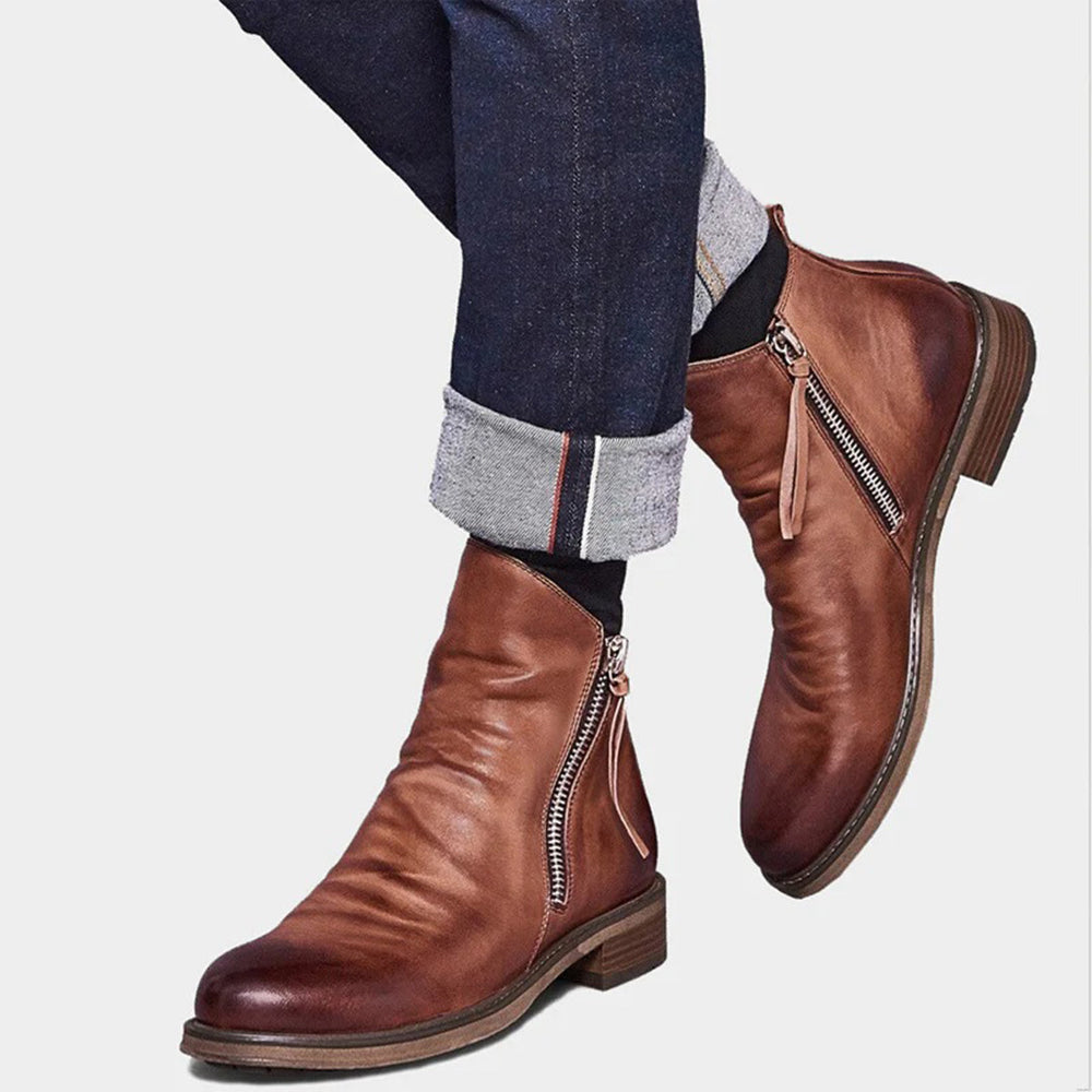Bastian | Herren Stiefeletten mit Reißverschluss