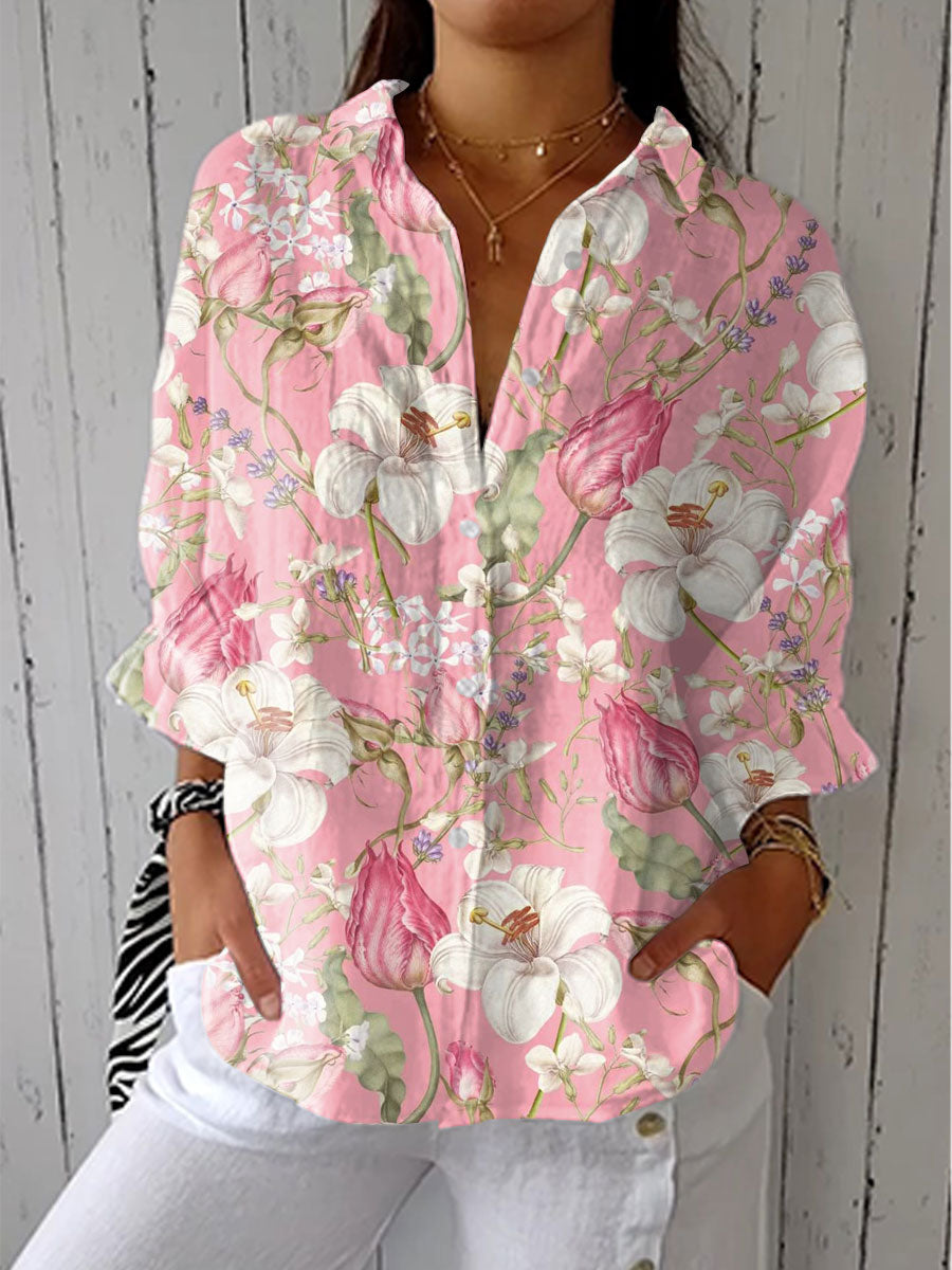 Lina | Hochwertige Luftige Bluse Damen
