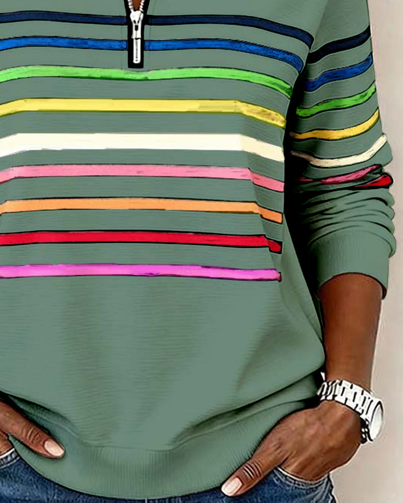 Hannah | Moderner Damen Sweatshirtstil elegant geschnitten