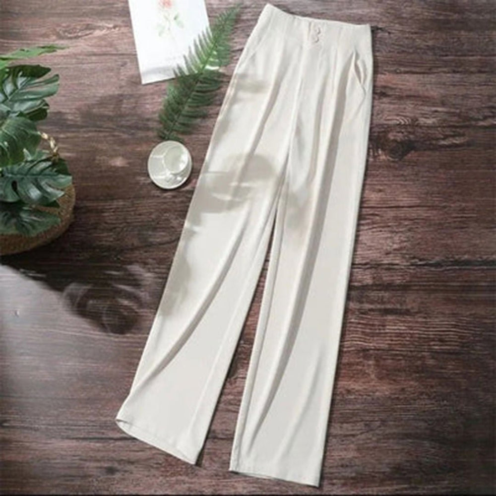 Brigid | Damen Weite Hose Hohe Taille