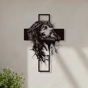 Vearin - Jesus-Kreuz Wanddekoration