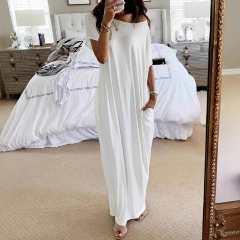 Ulissa - Schulterfreies Maxikleid
