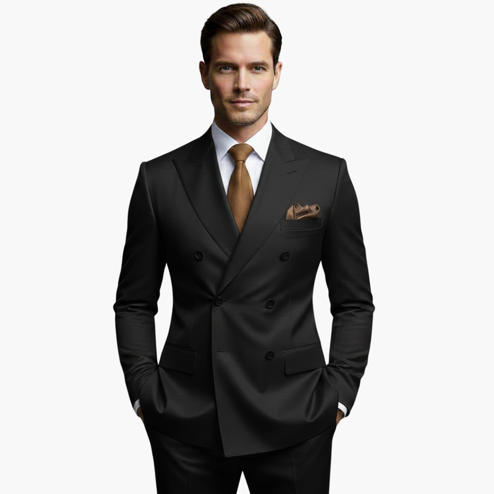 Casper | Herren Zweireiher Business Anzug