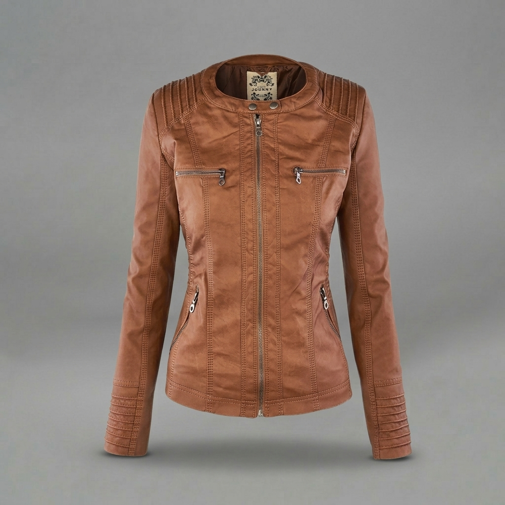 Neleena – Frühlings Jacke Mit Reißverschluss