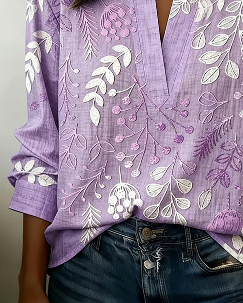 Brielle - Soft-Touch-Bluse