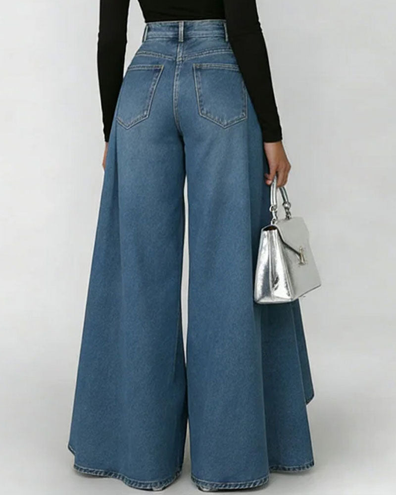Elegante Weite Hose