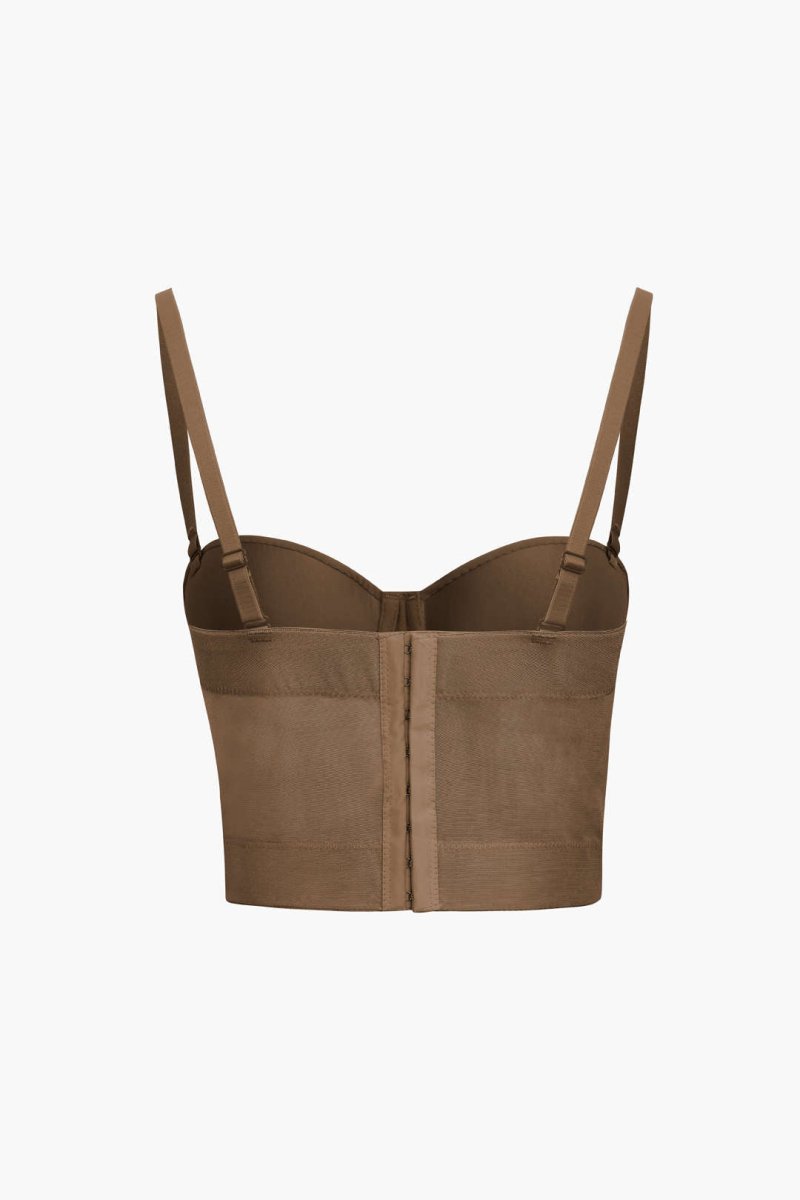 Damen Korsett Top mit Trägern