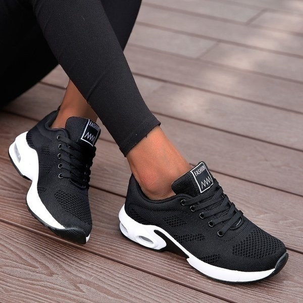 Lena | Damen Orthopädische Atmungsaktive Schnür-Sneaker
