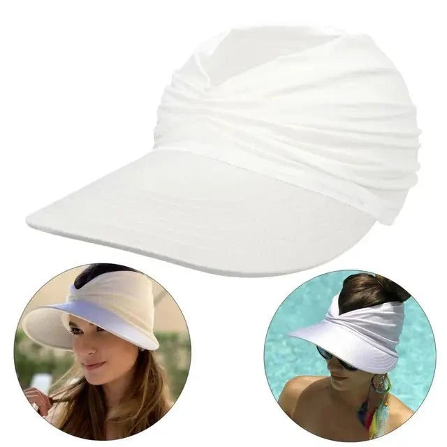 Damen Sonnenhut mit UV Schutz und breitem Schirm