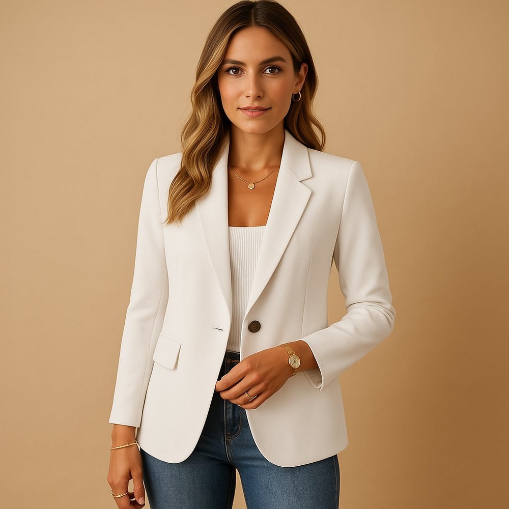 Katharina | Damen Stretch-Blazer Einreihig Tailliert
