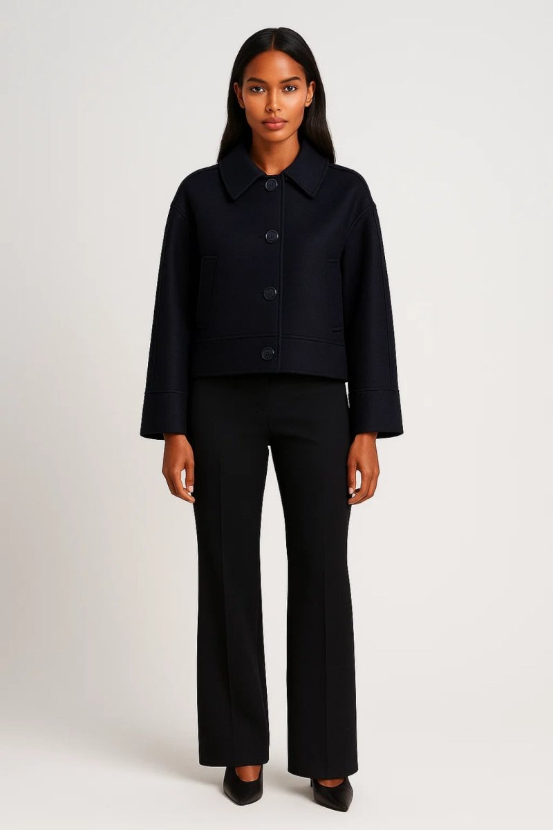 Damen Übergangsjacke Kurz Elegant