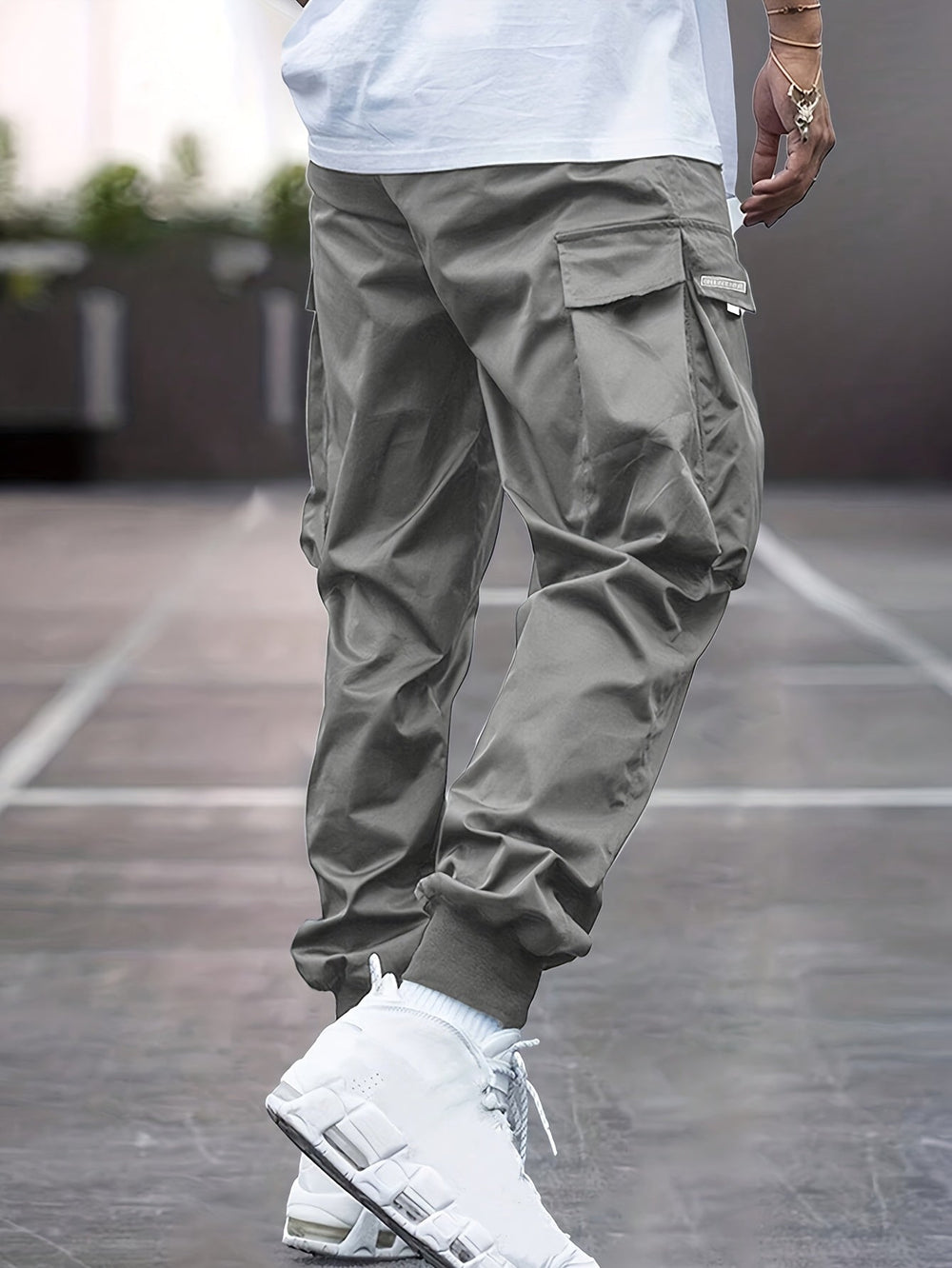 Daxton | Herren Cargo Jogger Hose mit Cargotaschen