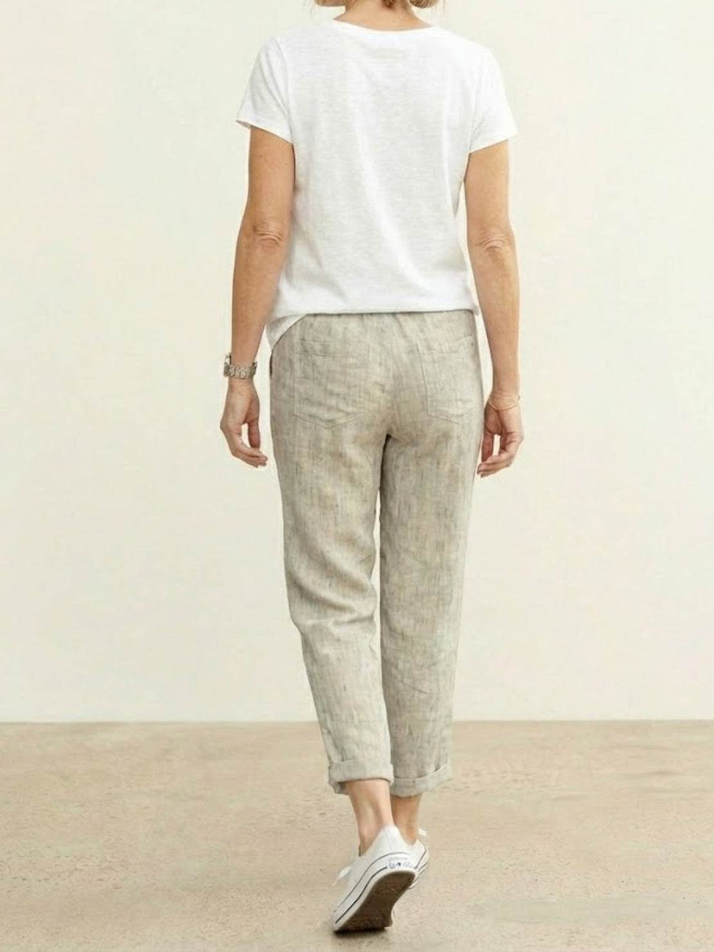Dorina | Damen Kordelzug Hose Bequeme Passform