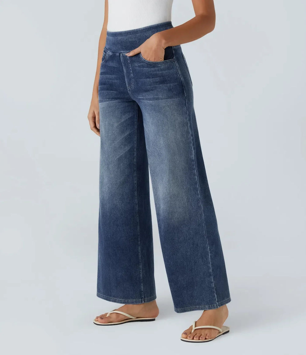 Vira | Damen Elastische Hose Zeitlos Komfort Elegant