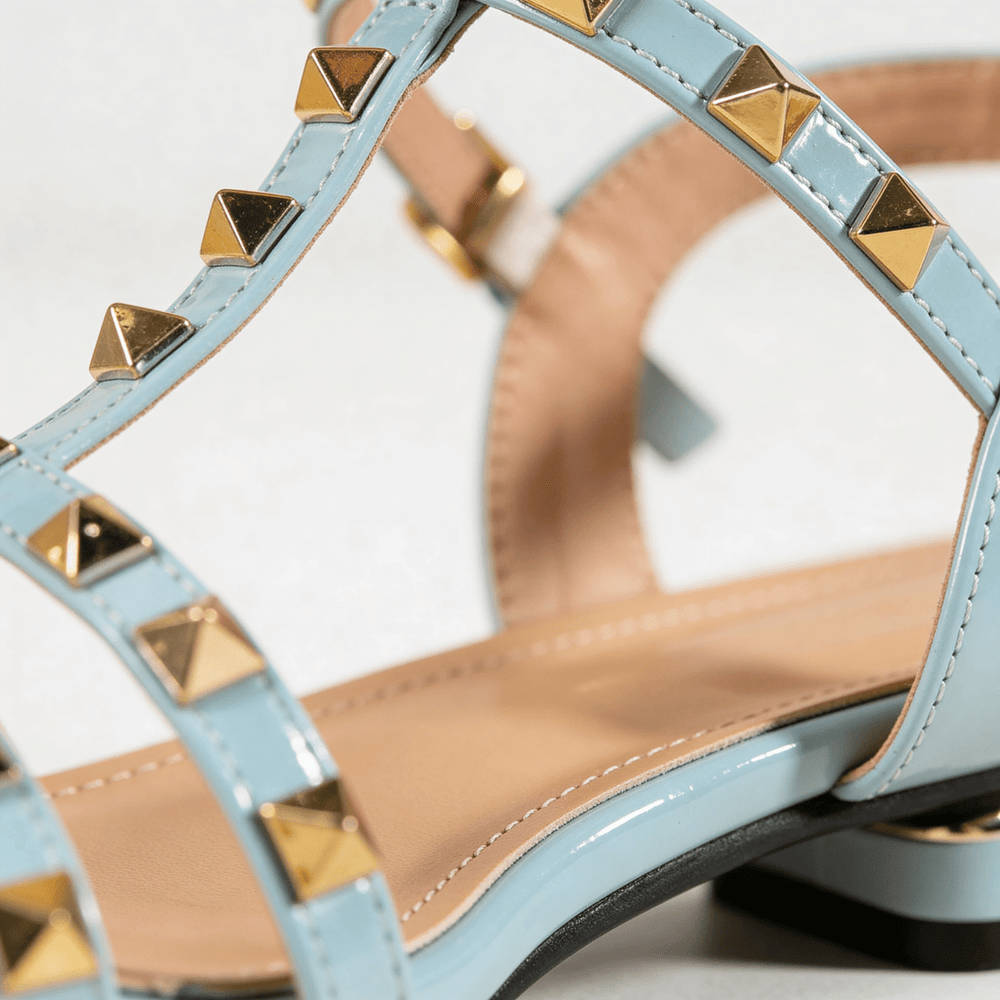 Elegante Riemchensandalen Damen mit Absatz