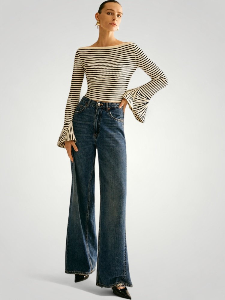 Paula | This Schulterpullover Damen elegant und modern