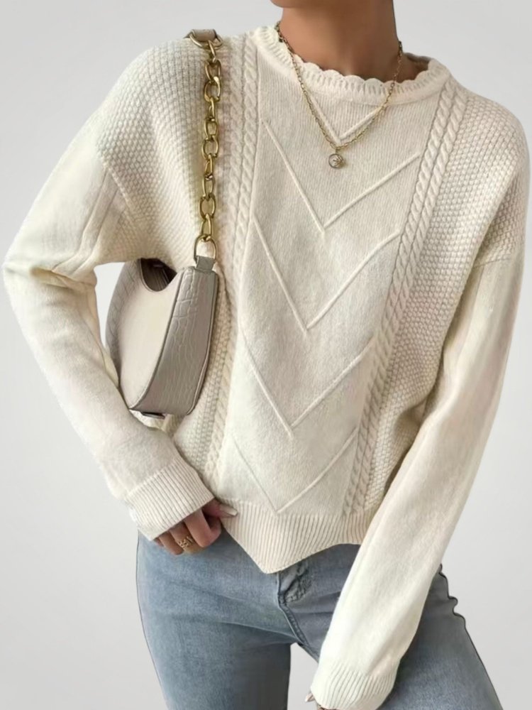 Nina | This Damenpullover elegant und wintertauglich