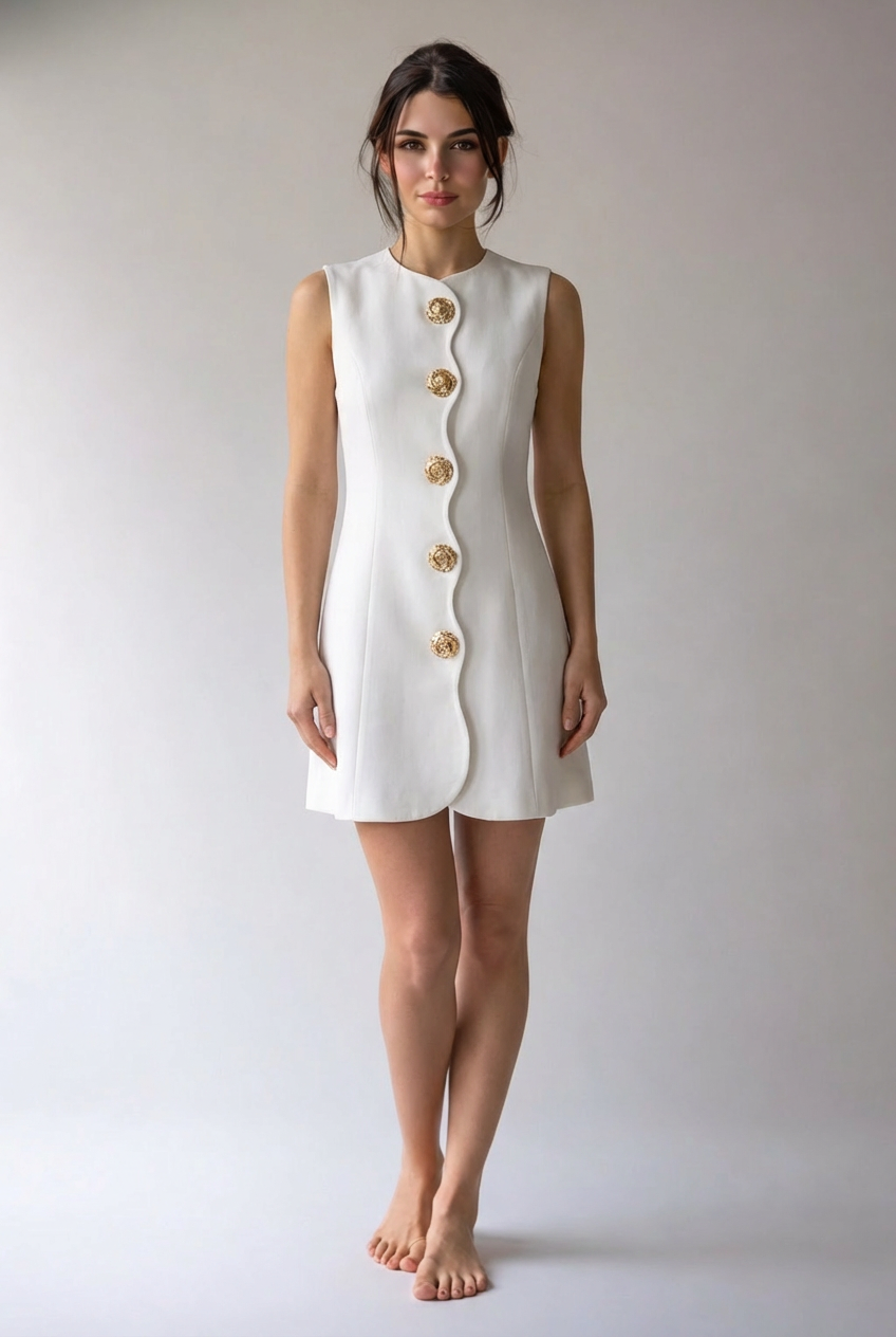 Daria | Damen Minikleid Feminin Urban Modern Sommer