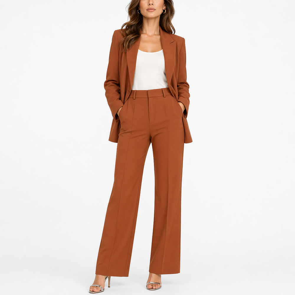 Feliciana | Damen Business Hosenanzug Set Blazer