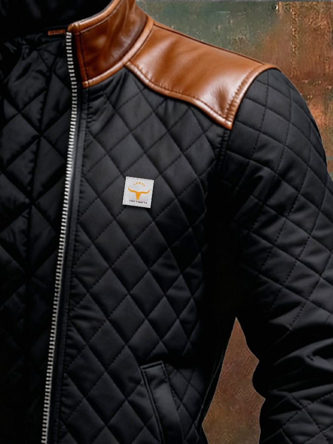 Vance - Strukturierte Steppjacke