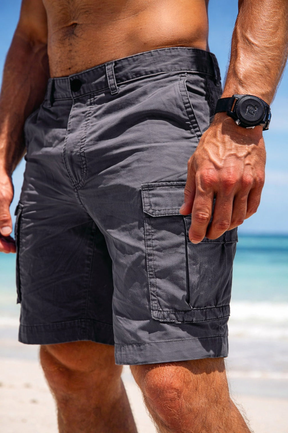 Florian | Herren Cargo Shorts mit praktischen Taschen